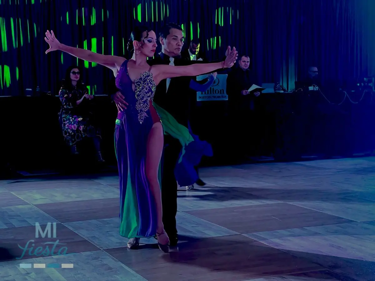  Stewart performing Smooth Waltz at The Yankee Classic 2025 representing a ballroom dance studio in Massachusetts