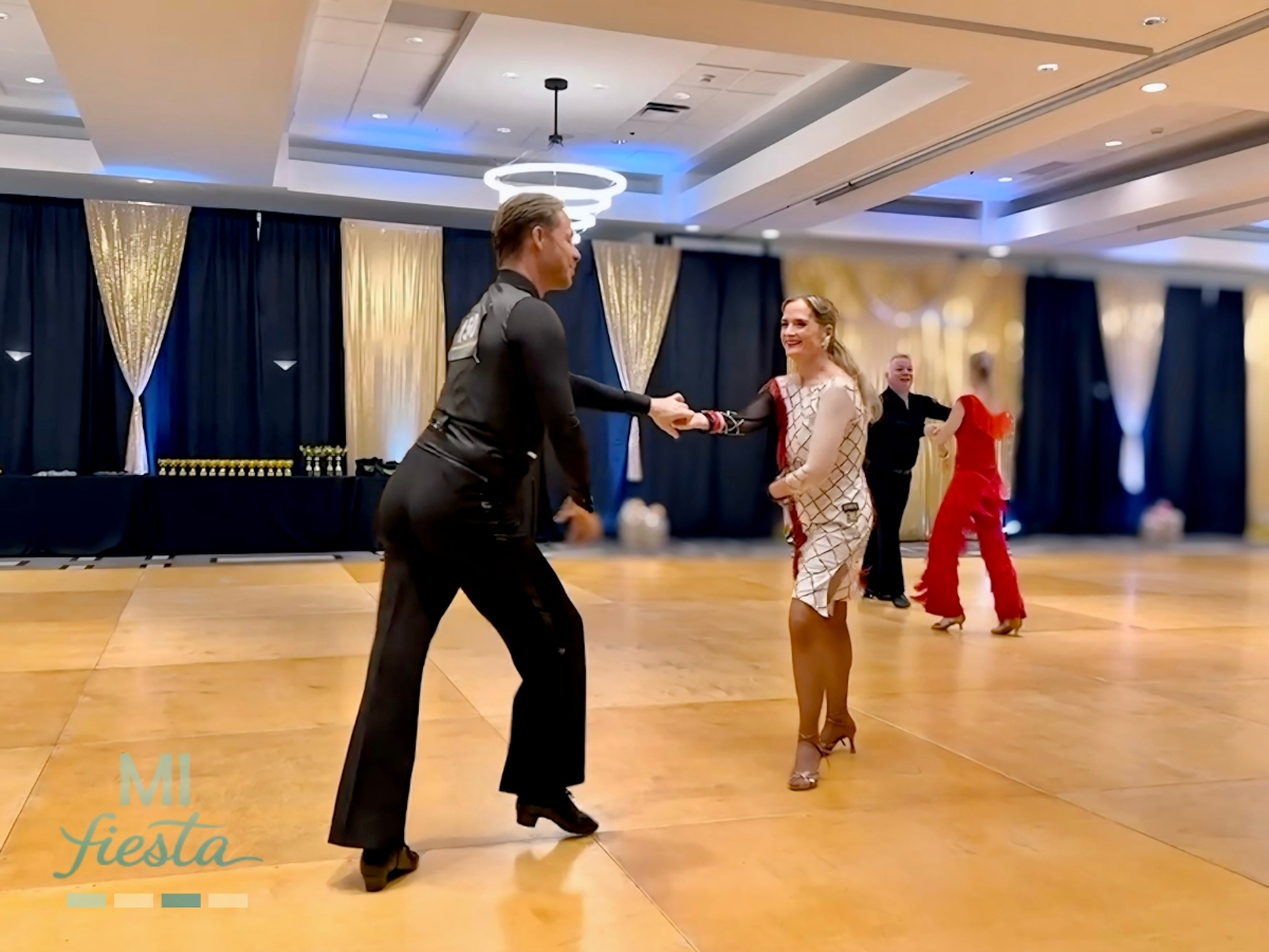 Boston Dancesport Cup 2026 American Swing Lauren and Imi Rhythm Boston Dancesport Cup 2026 American Rhythm Lauren Paul and Imre Gombkoto
