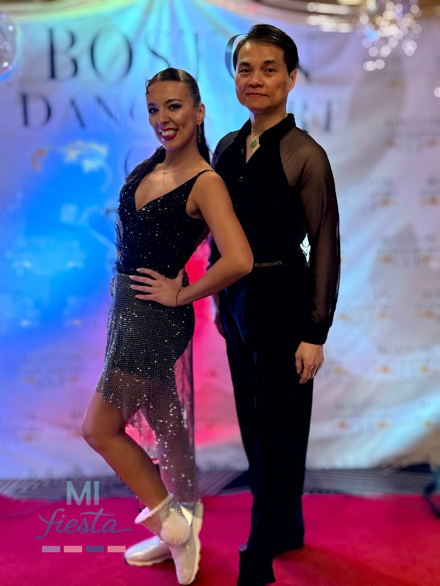 Boston Dancesport Cup 2026 International Latin Stewart Mariasha Pose Boston Dancesport Cup 2026 International Latin Stewart Mariasha Pose