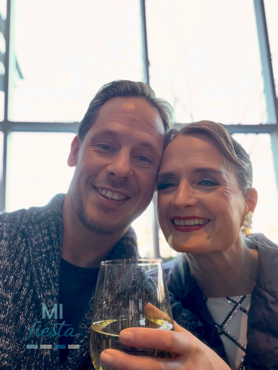 Boston Dancesport Cup 2026 Lauren Paul Celebration After Competition Boston Dancesport Cup 2026 Imre Gombkoto and Lauren Paul Celebration After Competition